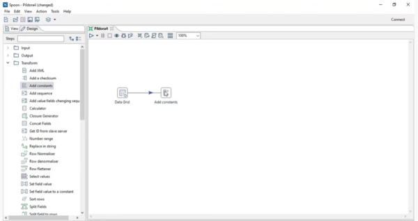 ¿Cómo añadir constantes y secuencias en Pentaho? - Itop Academy